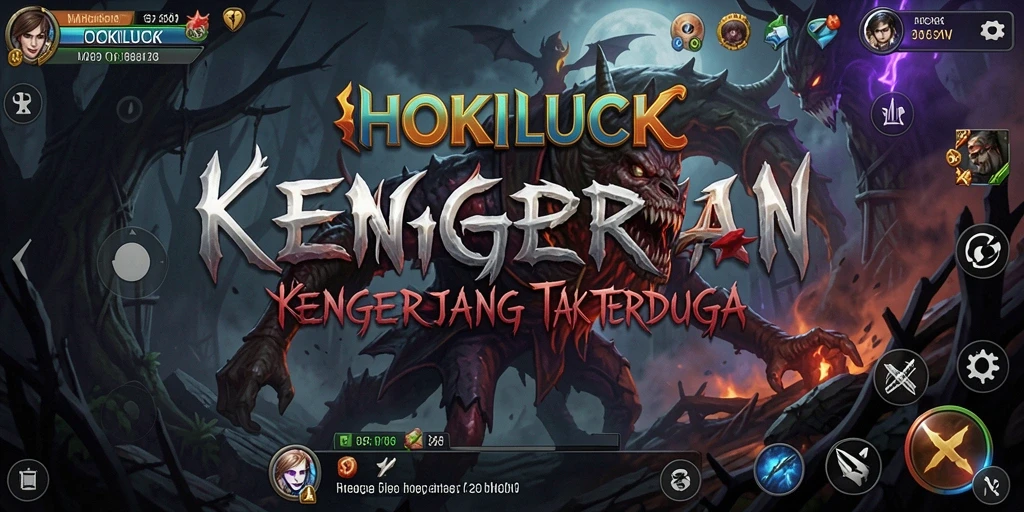 Gameplay menyeramkan dengan atmosfer mencekam di HOKILUCK.