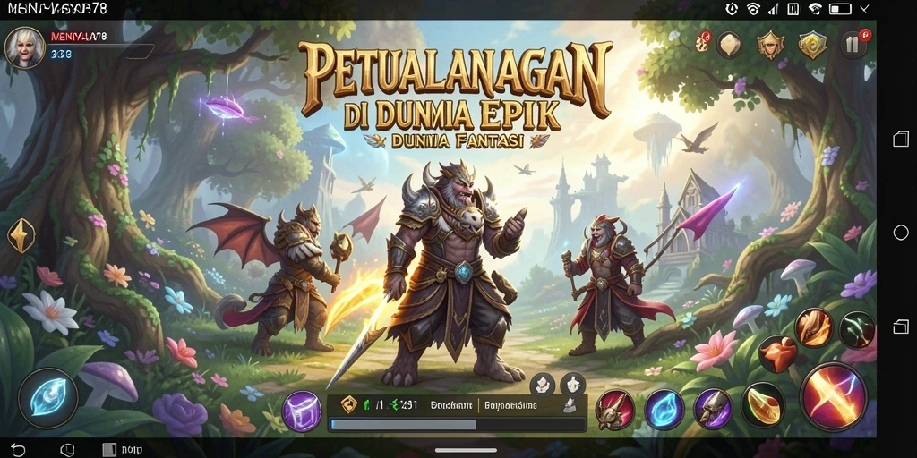 Tampilan gameplay MENYALA78 yang mendebarkan dan penuh aksi.