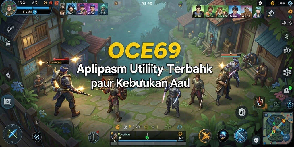 Tampilan antarmuka OCE69 yang sederhana dan efisien untuk berbagai kebutuhan Utility.