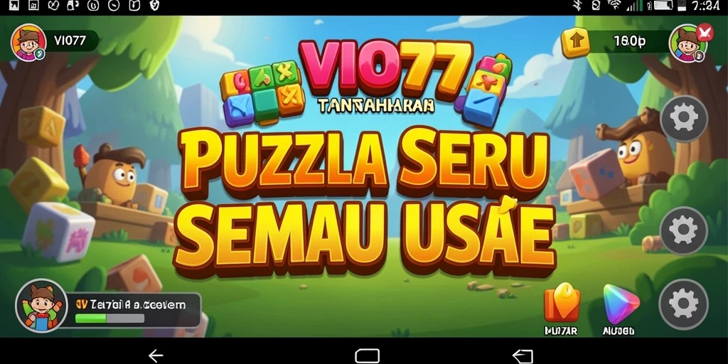 Screenshot VIO77 menunjukkan tampilan gameplay Puzzle yang menarik.